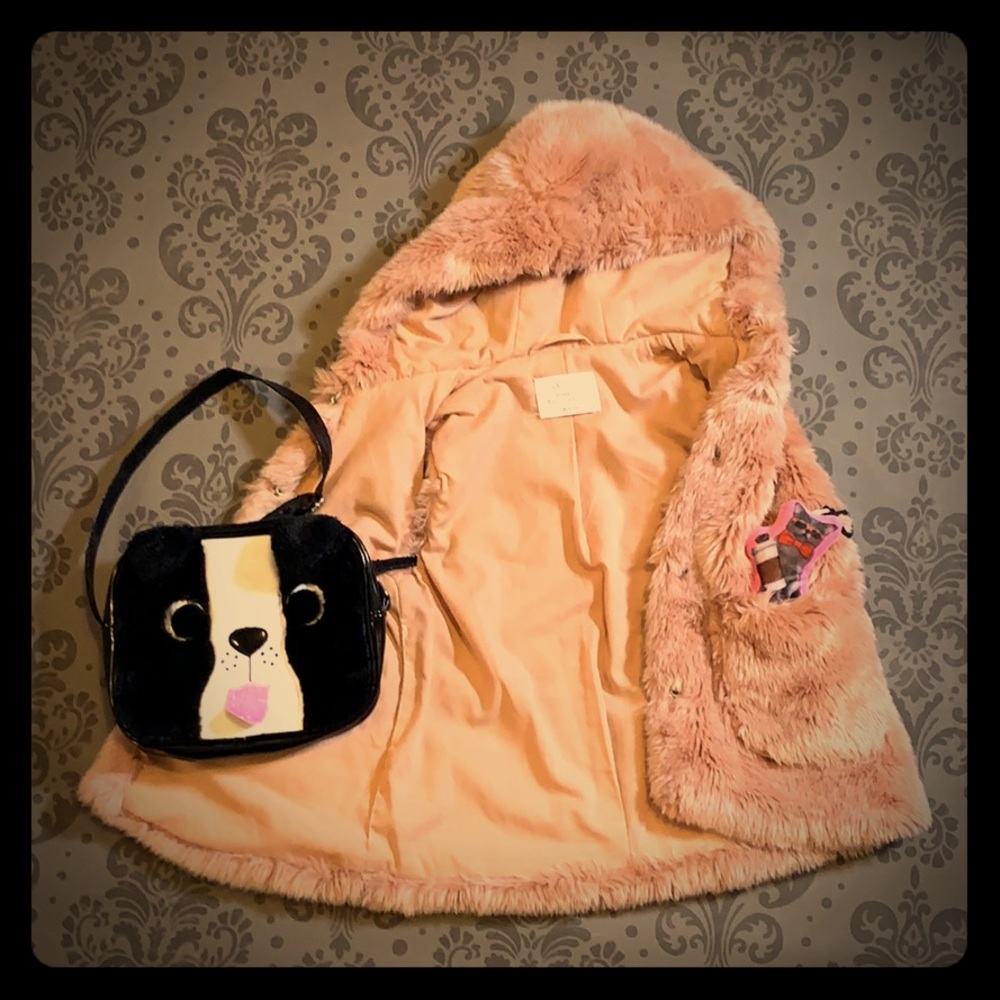 Zara Kids Fur Hooded Vest